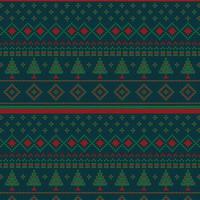 seamless Christmas knitting pattern