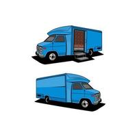 truck box car vector