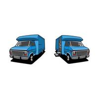 truck box car vector