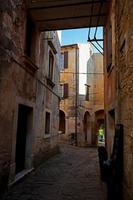 Street of the old town photo