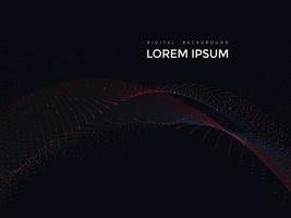 Colorful digital line background,beautiful Abstract lines vector