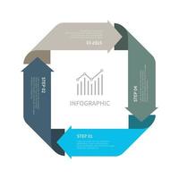 Various business infographic, infographic chart, vector infographic elements