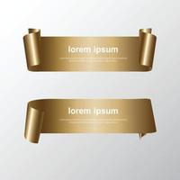 golden label object, sale objet vector