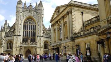 Timelapse Bath City no Reino Unido video