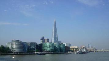 timelapse londra città nel regno unito video