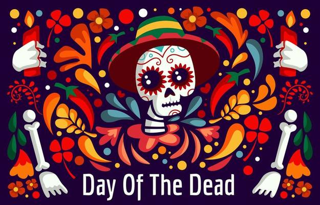 Day of The Dead Background
