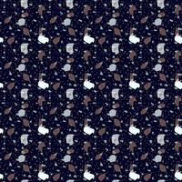 terrazzo texture pattern background vector