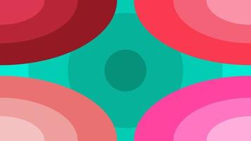 background abstract Circles wtih colorful vector