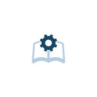 manual, instructions icon vector