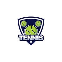 Tennis logo  Sport badge  American logo sport vector