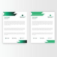 Corporate Creative Modern Letterhead Bundle Design. Template Design. vector