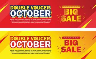 Big Sale Special October Template Banner