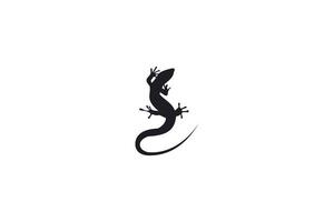 Lizard logo template design vector icon illustration