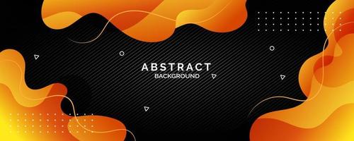 Full Color Gradient Backgrounds, Gradient Abstract Background, Black and Orange Gradient Backgrounds vector