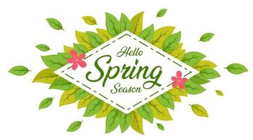 Spring Season Background, Hello Spring, Spring Sale Background, Spring Banner Background vector