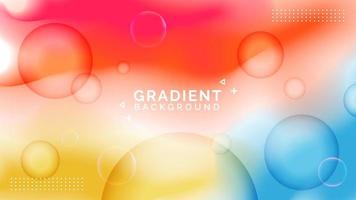 Red and Blue Gradient Background, Gradient Abstract Background, Full color abstract background vector