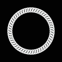 Chain round frame vector