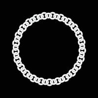 Chain round frame vector