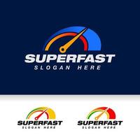 speedometer icon design template. speed indicator vector logo design.