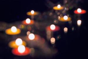 christmas candles close up photo