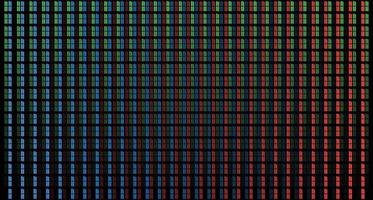 Advanced MVA gradient layout with pixels in macro scale vector
