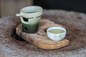 Brewing process and apparatus of Chinese Kung Fu Tea photo