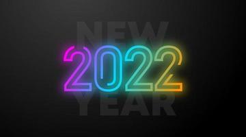 Happy new year 2022 background illustration vector