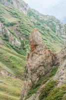 valle de kumrat hermoso paisaje vista de las montañas foto