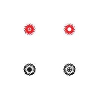 vortex vector illustration icon