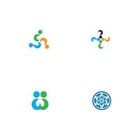 Community, network and social icon vector