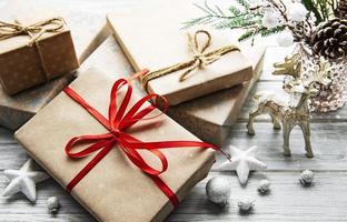 hermosos regalos para navidad foto