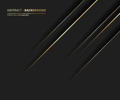 Premium background. Abstract luxury pattern. Gold glitter stripes background. Abstract gold line texture. Black pattern vector illustration.