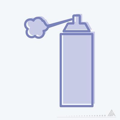 Icon Vector of Spray Paint - Blue Twins Style