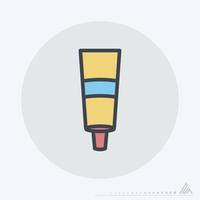 Icon Vector of Painting Paint - Color Mate Style