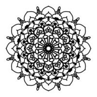 Mandalas for coloring book. Decorative round ornaments. Vintage decorative elements. Oriental pattern, vector illustration. mandala for Henna, Mehndi, tattoo, decoration
