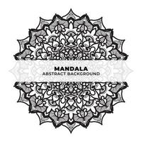 Mandala   Indian Henna tattoo pattern or abstract background vector