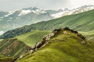 Batcondi Kumrat Valley Beautiful Landscape Mountains View photo