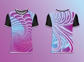 Abstract Tshirt Swirl Gradient Decorative Background vector