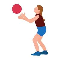 Ball Playing Concepts vector