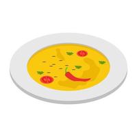 Trendy Curry  Concepts vector