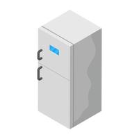 conceptos de refrigeradores de moda vector