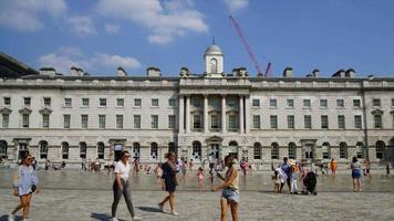 timelapse Somerset House in London, England
