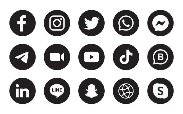 Social Media Icons Vector Art, Icons, and Graphics for Free Download