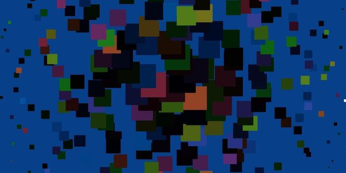 Light Multicolor vector backdrop with rectangles.