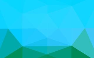 Light Blue, Green vector abstract mosaic pattern.