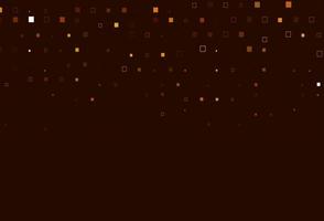 Light Orange vector background with rectangles.