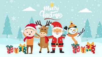 Christmas Cartoon Vector Art, Icons, and Graphics for Free Download