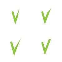 plantilla de diseño de ilustración de logotipo de marca de verificación vector