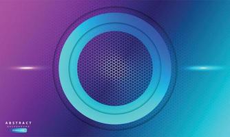 purple light hexagon abstract background vector