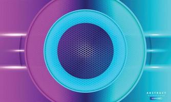 purple light hexagon abstract background vector